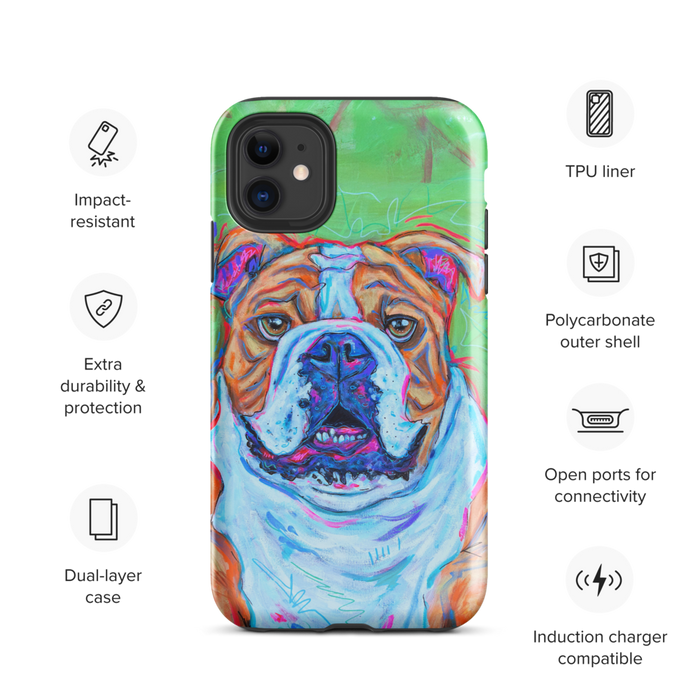 English Bulldog Tough Case for iPhone®