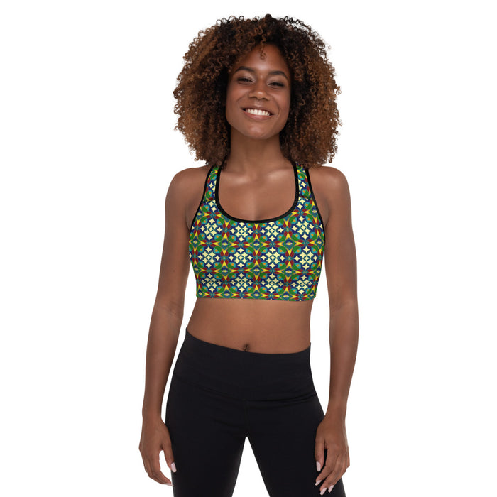 Every Star Ain't North Padded Sports Bra | Black Queer Art