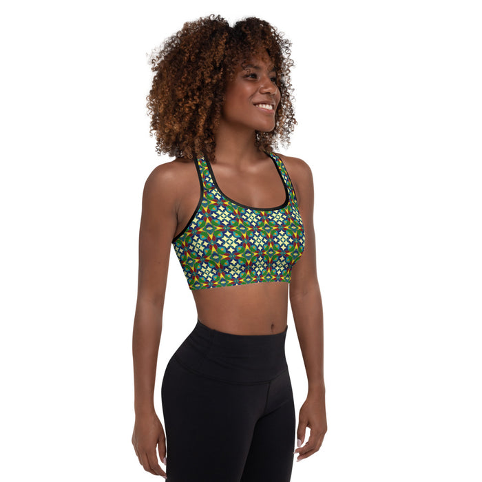 Every Star Ain't North Padded Sports Bra | Black Queer Art