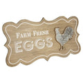 Farm Fresh Eggs Wooden Plaque