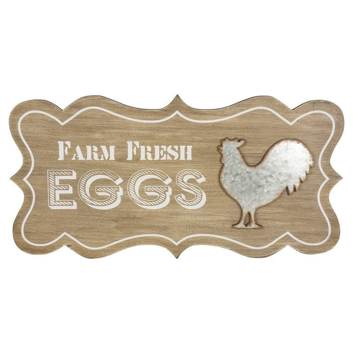 Farm Fresh Eggs Wooden Plaque