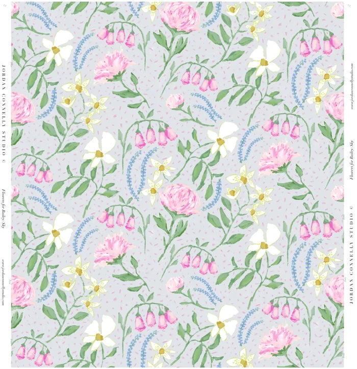 Flowers for Bailey in Sky Wallpaper