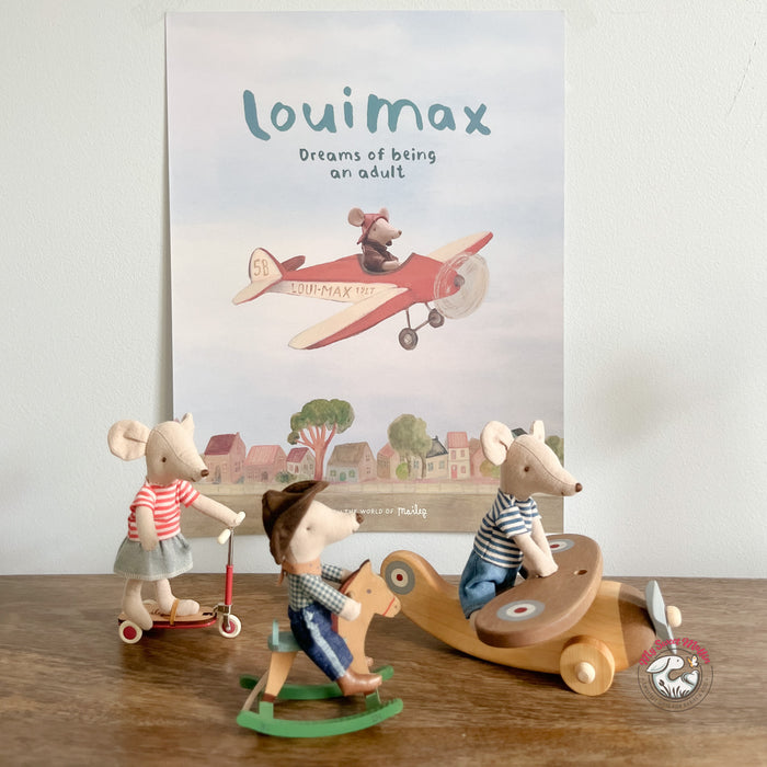 Friendly Toys Wooden Airplane