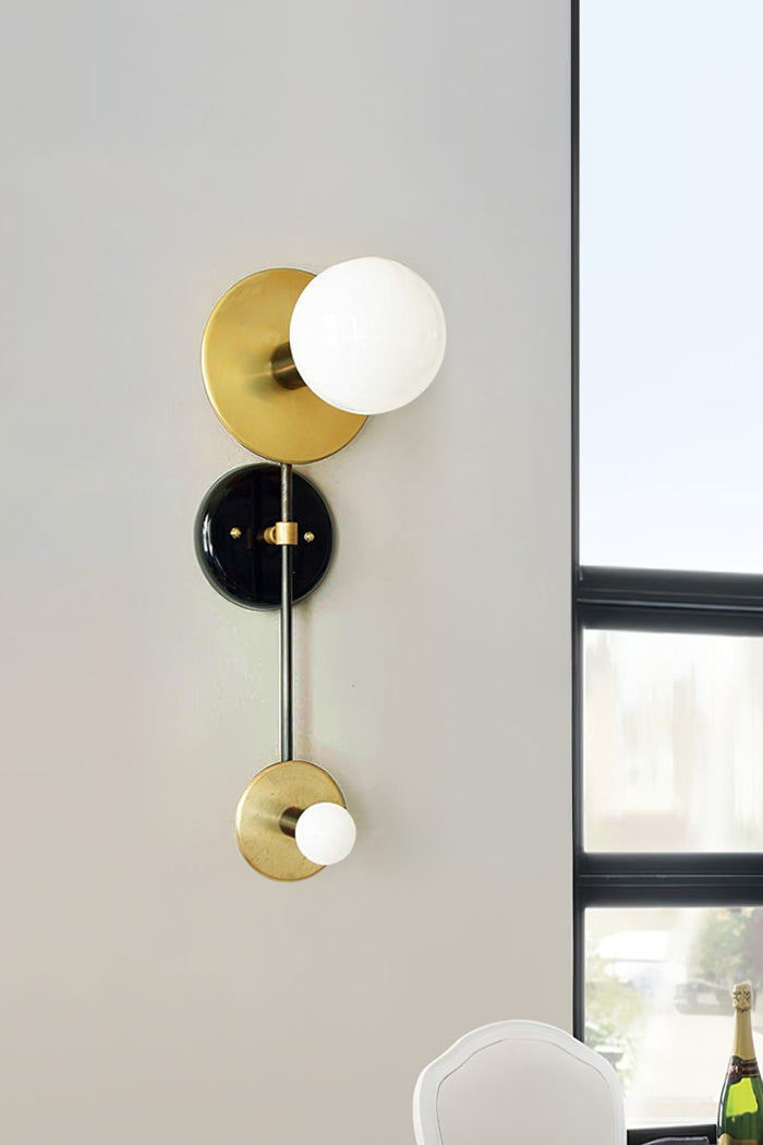 Geometric Composition Wall Light - view 3 | SamuLighting