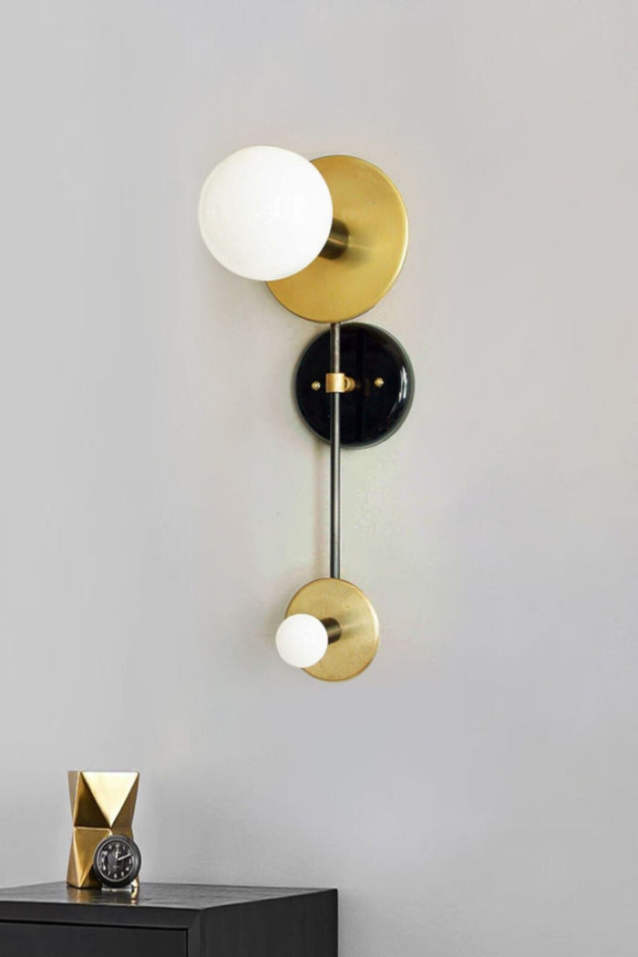 Geometric Composition Wall Light - view 7 | SamuLighting