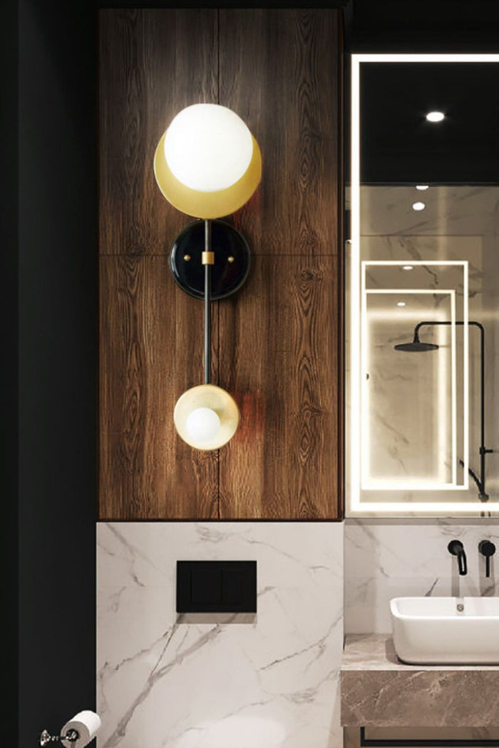 Geometric Composition Wall Light - view 8 | SamuLighting