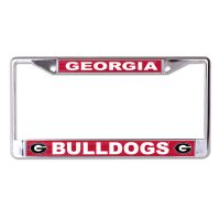 Georgia Bulldogs License Plate Laser Frame