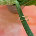 Gold Hammered Stacking Ring - The Catalyst Mercantile