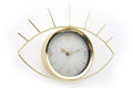Golden Colour Eye Clock 30cm