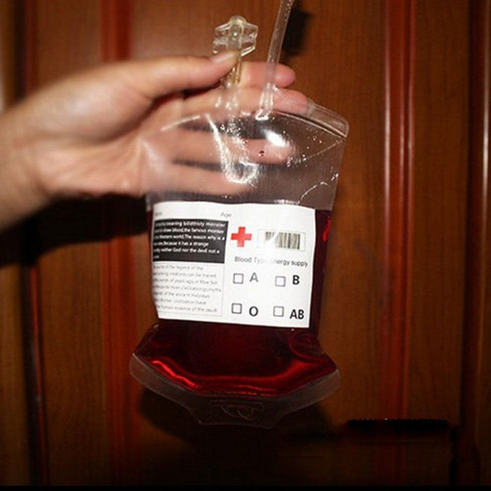 Halloween Blood Bag Drink Pouch (10 Pcs)