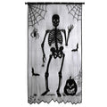 Halloween Pattern Sheer Curtain