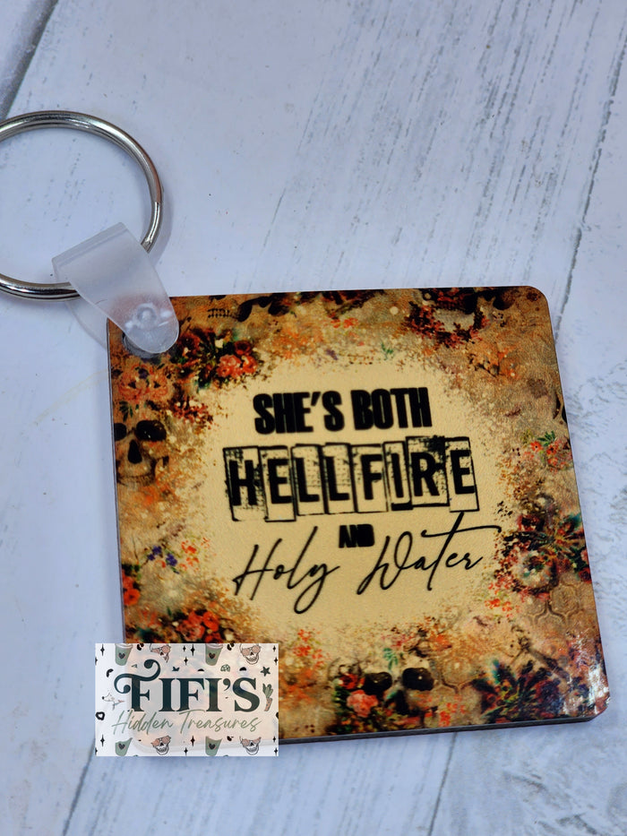 Hellfire Keychain