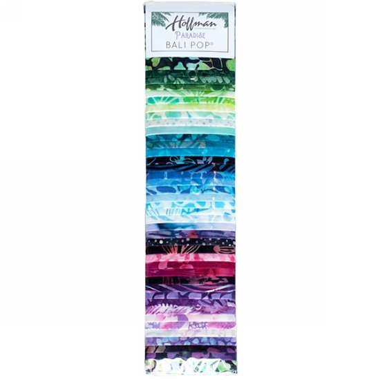 Hoffman Bali Pop - Paradise 40 - 2.5 inch Strips