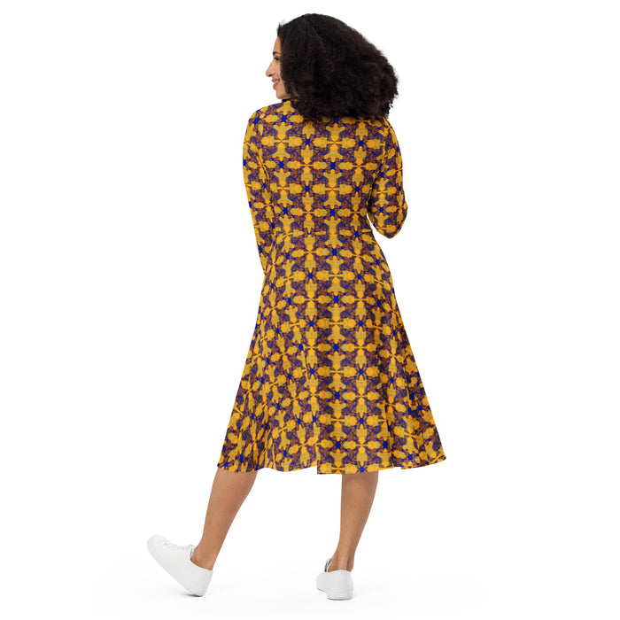 Hot Wata Midi Dress | Afrocentric Fashion