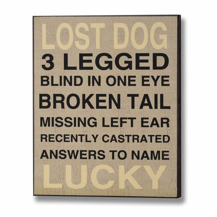 Humorous-plaque-lost-dog