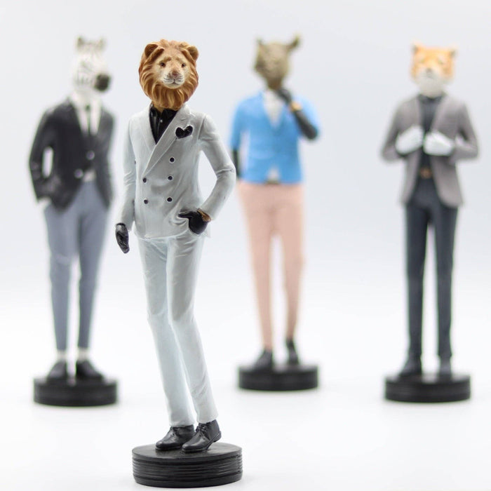 Humphrey the Rhino – Hand-Painted Polyresin Figure