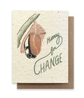 Hurray for Change Butterfly | Plantable Wildflower Seed Card