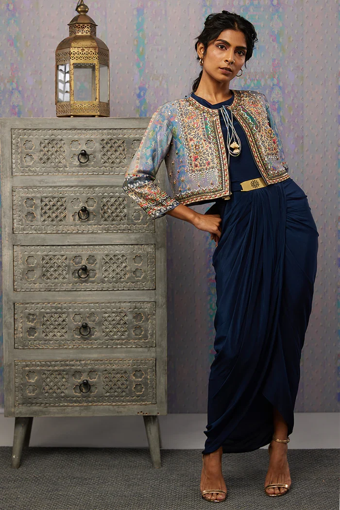 Ikaya Drape Dress