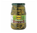 KOO Sweet & Sour Gherkins, 375g