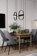 Vertical : Dia 19cm x H 31cm / ∅ 7.5″ x H12.2″ / Black