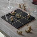Langford Hare & Snail Noughts & Crosses – Black