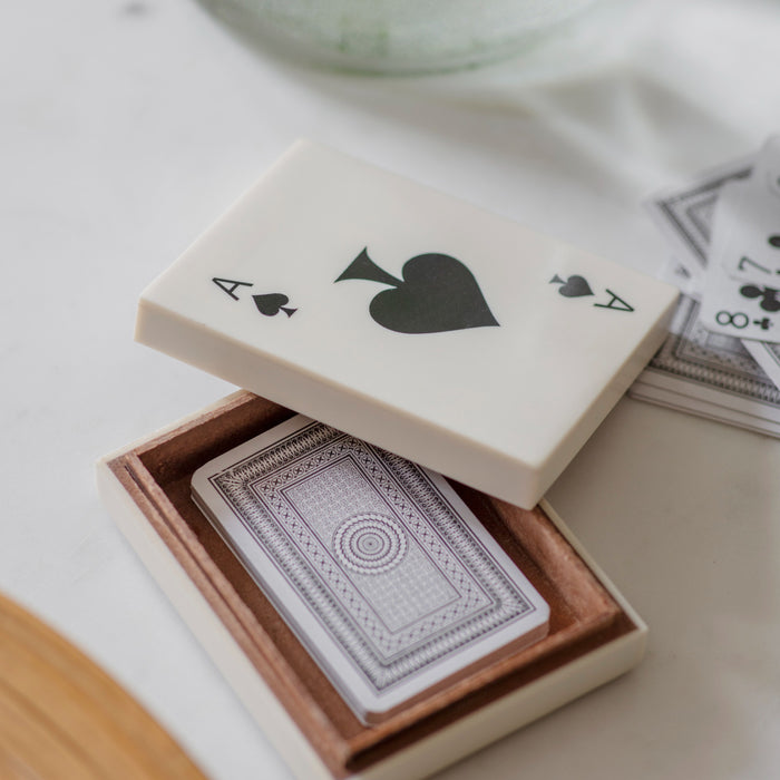 Langford Single Card Box with Playing Cards