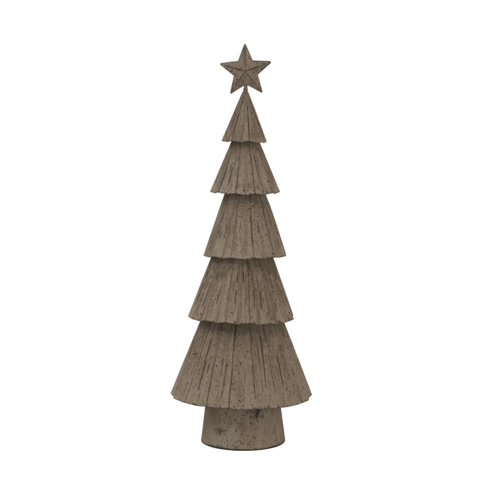 Large Rustic Bough Tree With Star