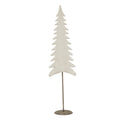 Large Whitewashed Tall Tree On Stand