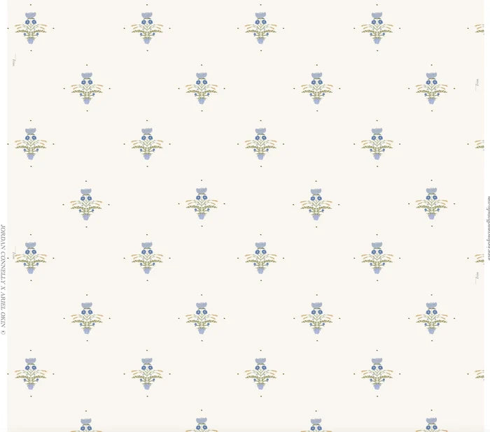 Leone in Blue Wallpaper
