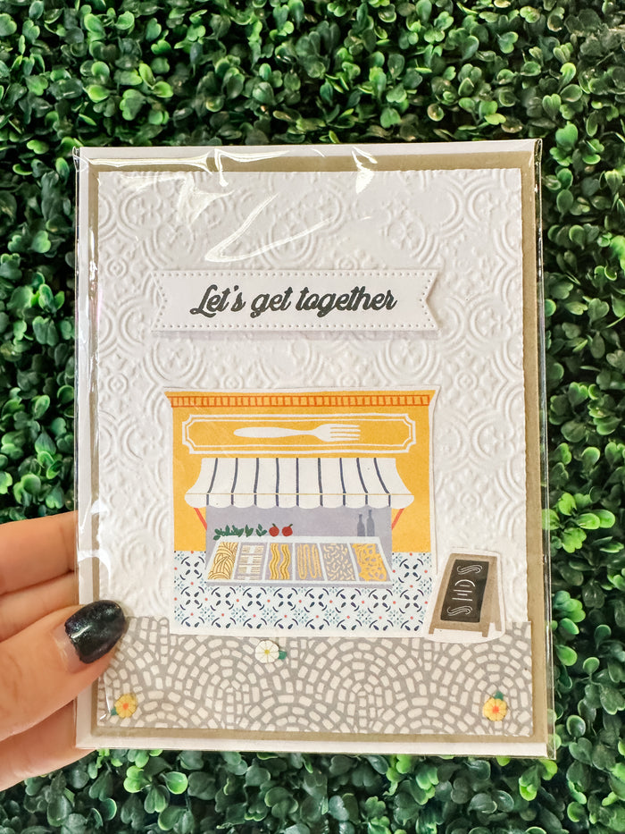 Let's Get Together Greeting Card