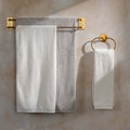 Light Grey Supima Cotton Towels - double, detail view 4 | Soak and Sleep