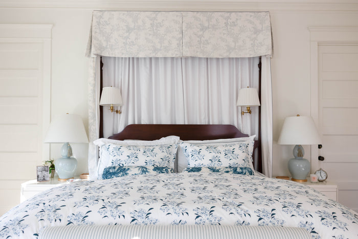 Lilac in Blue Flat Sheet