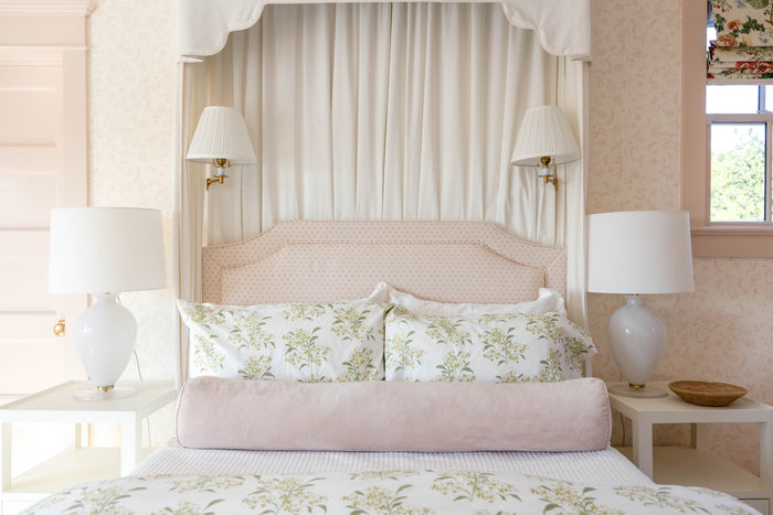 Lilac in Green Flat Sheet