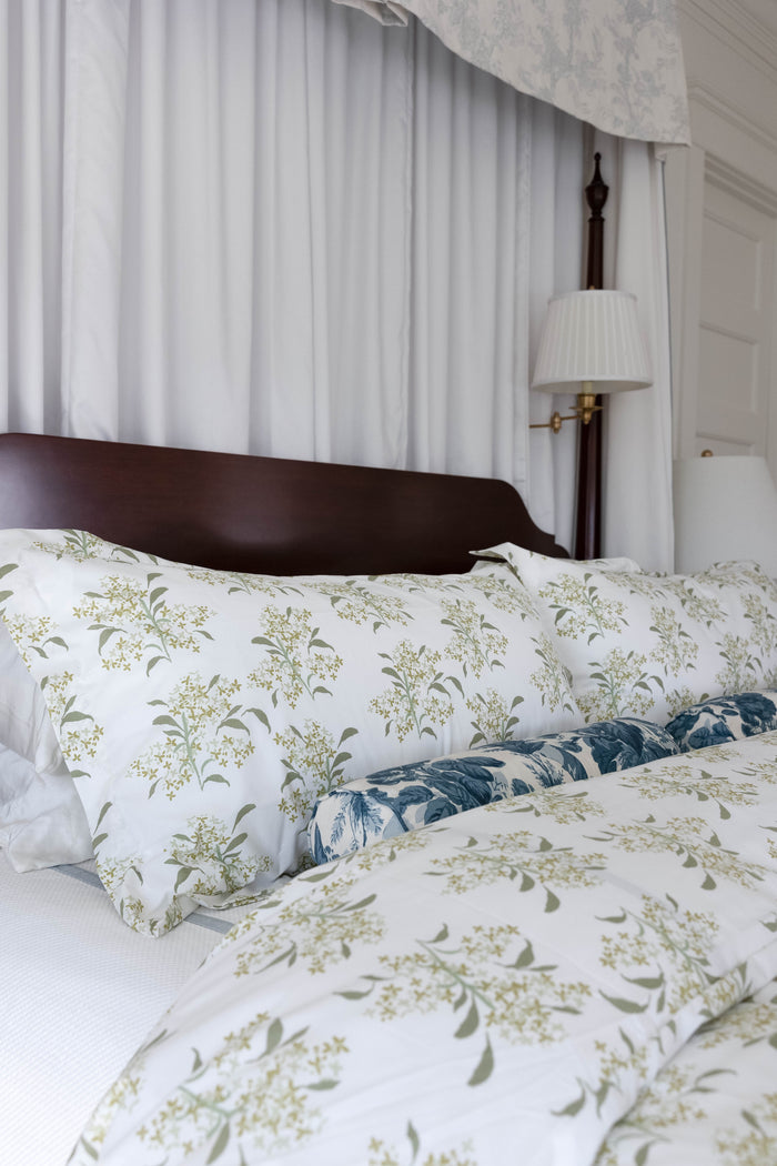 Lilac in Green Pillow Sham