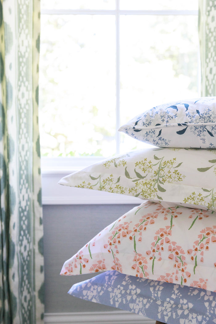 Lilac in Green Pillow Sham