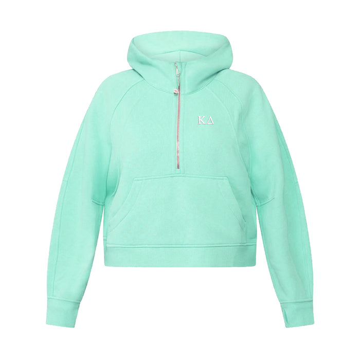 LIMITED EDITION Kappa Delta lululemon Scuba Half-Zip Hoodie - Tranquil Blue