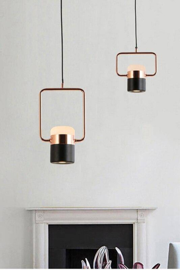 1 Heads vertical L 15cm x H 18cm / L 5.9″ x H 7.1″ / Rose Gold+Black