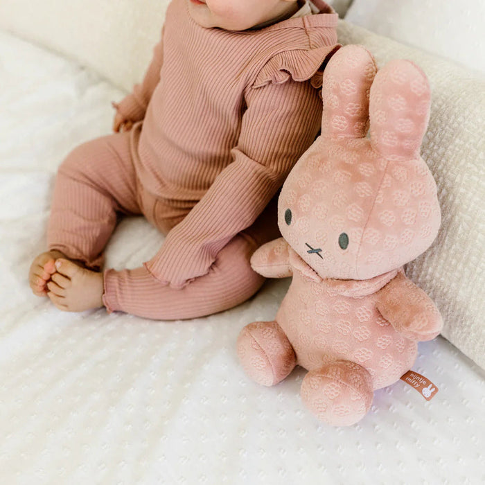 Little Dutch x Miffy - Cuddle Toy - Pink Flower 30cm