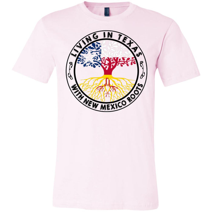 Living In Texas With New Mexico Roots T-Shirt - T-shirt Teezalo