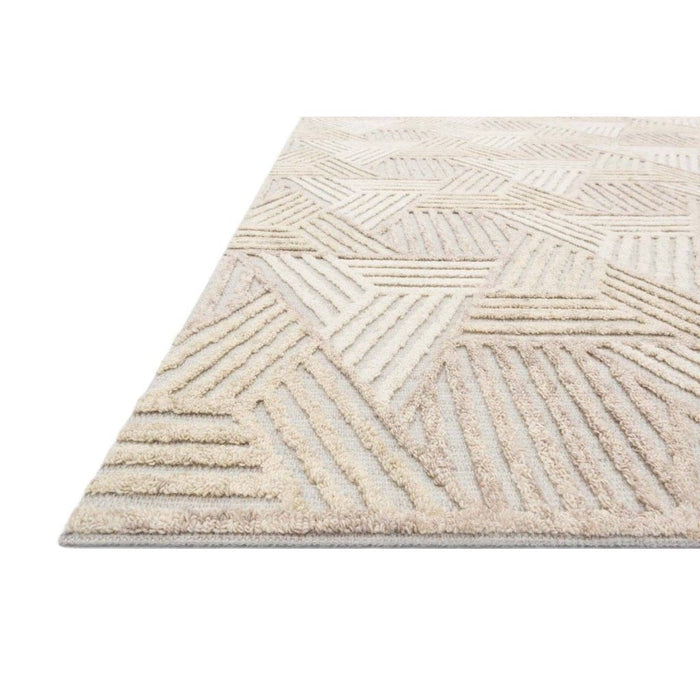 Loloi Ehren EHR 04 Oatmeal / Ivory Area Rug Rugs Loloi