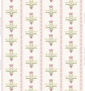 Lotus Garden in Rose Wallpaper