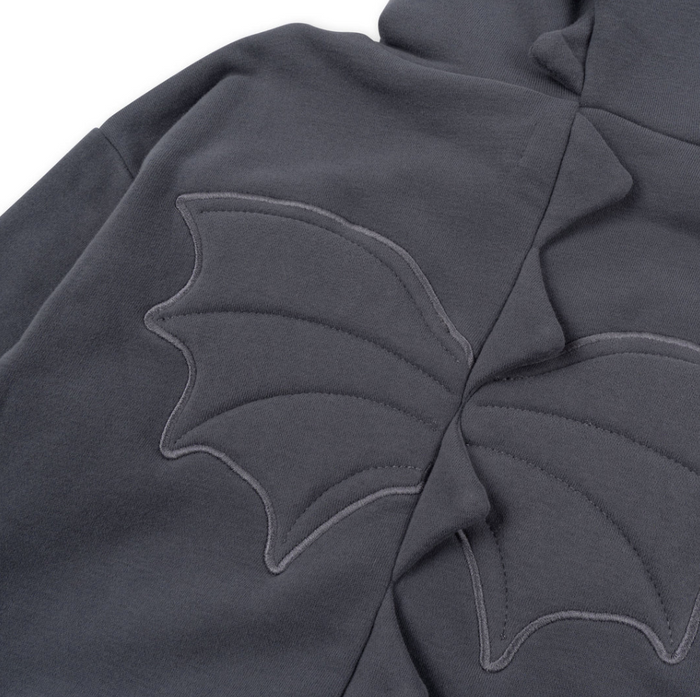 Lou animal hoodie - twilight