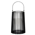 Lynk Medium Lantern With Handle And Glass Candle Holder