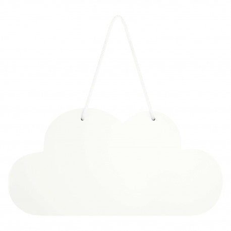 Mabel & Fox - Personalised Wooden Hanging Cloud Decoration - Mabel & Fox