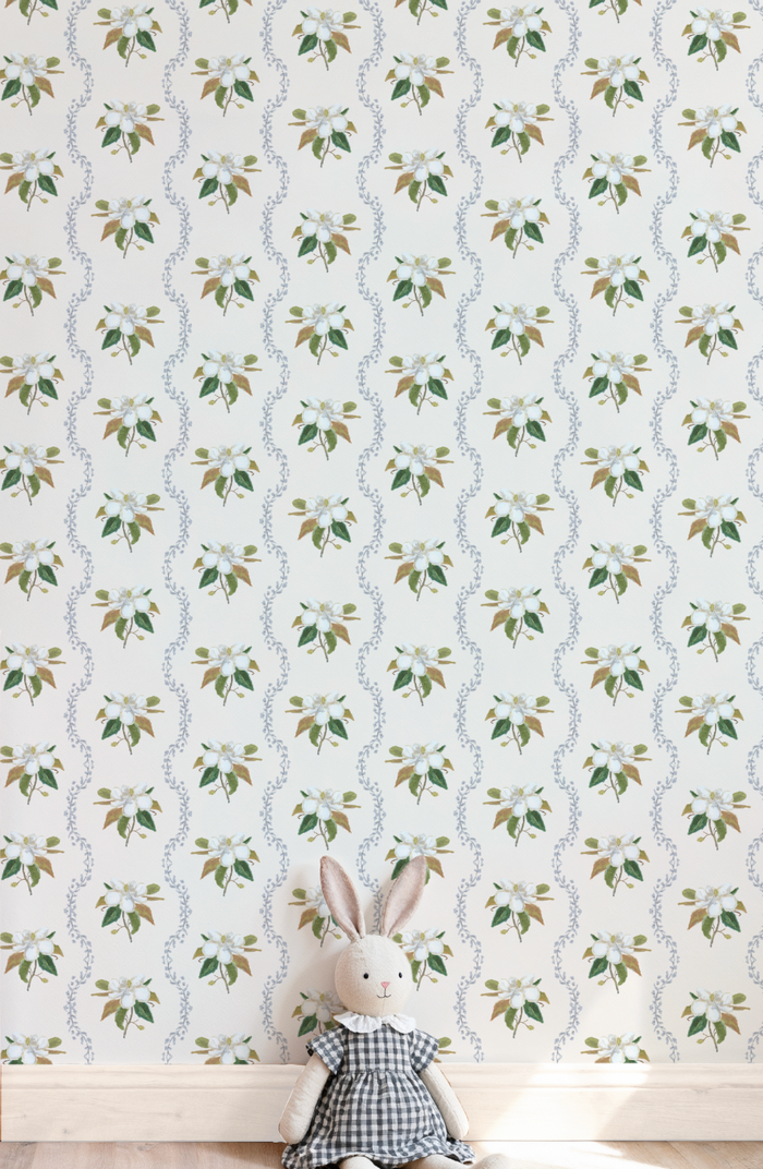 Maggie in Cream Wallpaper
