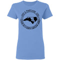 Maryland Girl Living In North Carolina World T-Shirt - T-shirt Teezalo