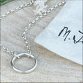 Mary’s Favorite Circle Necklace or Earrings