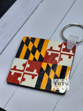 Md Flag Keychain