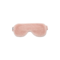 Merino Fleece Sleep Mask in dusty rose with soft merino-blend fleece, contoured eye coverage and an adjustable strap for a comfortable, secure fit.