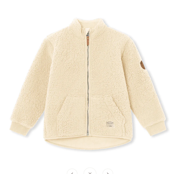 MINI A TURE SALEH TEDDYFLEECE JACKET (4Y Only)